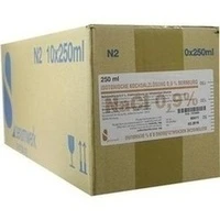 ISOTONISCHE KOCHSALZ 0.9%, 10x250 Milliliter, Burg Pharma GmbH