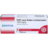 PVP-Jod Salbe Lichtenstein, 100 g, Zentiva Pharma GmbH
