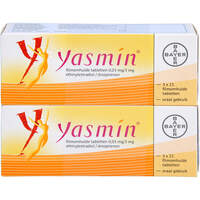 Yasmin Filmtabletten, 6x21 Stk., Emra-Med Arzneimittel GmbH Yasmin Filmtabletten, 6x21 Stk., Emra-Med Arzneimittel GmbH