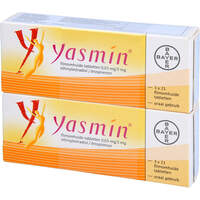 Yasmin Filmtabletten, 6x21 Stk., Emra-Med Arzneimittel GmbH Yasmin Filmtabletten, 6x21 Stk., Emra-Med Arzneimittel GmbH
