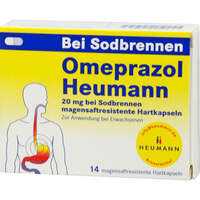 Omeprazol Heumann 20mg b Sodbr.magensaftr.Hartk., 14 st, Heumann Pharma GmbH & Co. Generica KG