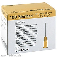 Sterican G19x1 1/2 1.1x40mm SB, 100 Stück, B. Braun Melsungen AG