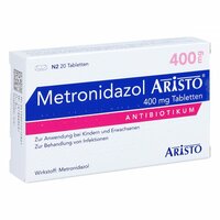Metronidazol Aristo 400mg Tabletten, 20 st, Aristo Pharma GmbH