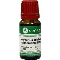 MERCURIUS SOLUB HAHN LM 6, 10 Milliliter,  ARCANA Dr. Sewerin GmbH & Co. KG 