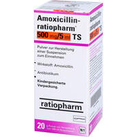 Amoxicillin-ratiopharm 500mg/5ml TS, 100 ml, ratiopharm GmbH