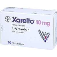 Xarelto 10mg Filmtabletten, 30 st, Pharma Gerke Arzneimittelvertriebs GmbH