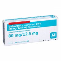 Valsartan - 1 A Pharma plus 80/12.5mg Filmtabl., 28 st, 1 A Pharma GmbH