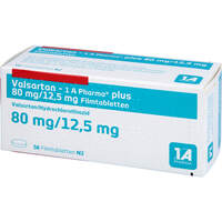 Valsartan - 1 A Pharma plus 80/12.5mg Filmtabl., 56 st, 1 A Pharma GmbH