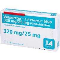 Valsartan - 1 A Pharma plus 320/25mg Filmtabl., 28 st, 1 A Pharma GmbH