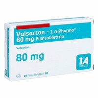 Valsartan - 1 A Pharma 80mg Filmtabletten, 28 st, 1 A Pharma GmbH
