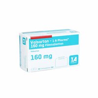 Valsartan - 1 A Pharma 160mg Filmtabletten, 56 st, 1 A Pharma GmbH