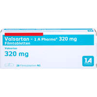 Valsartan - 1 A Pharma 320mg Filmtabletten, 28 st, 1 A Pharma GmbH