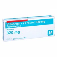 Valsartan - 1 A Pharma 320mg Filmtabletten, 28 st, 1 A Pharma GmbH