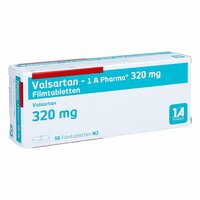 Valsartan - 1 A Pharma 320mg Filmtabletten, 56 st, 1 A Pharma GmbH