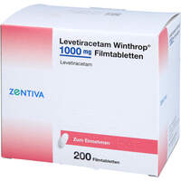 Levetiracetam Winthrop 1000mg Filmtabletten, 200 st, Zentiva Pharma GmbH