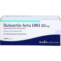 Duloxetin beta URO 20 mg magensaftresist.Hartkap., 98 Stk., betapharm Arzneimittel GmbH