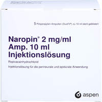 NAROPIN 2mg/ml, 5x10 ml, Aspen Germany GmbH