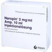 NAROPIN 2mg/ml, 5x10 ml, Aspen Germany GmbH