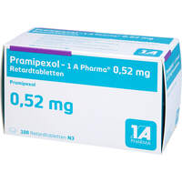 Pramipexol - 1 A Pharma 0.52 mg Retardtabletten, 100 st, 1 A Pharma GmbH
