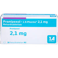 Pramipexol - 1 A Pharma 2.1 mg Retardtabletten, 30 Stk., 1 A Pharma GmbH