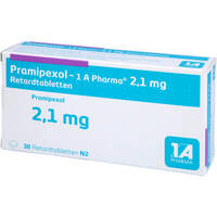 Pramipexol - 1 A Pharma 2.1 mg Retardtabletten, 30 Stk., 1 A Pharma GmbH