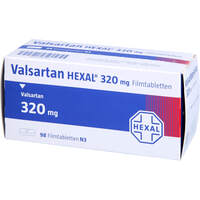 VALSARTAN HEXAL 320MG FILMTABLETTEN, 98 st, HEXAL AG