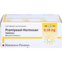 Pramipexol-Hormosan 0.18mg Tabletten, 100 st, Hormosan Pharma GmbH