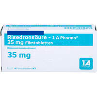 Risedrons&auml;ure - 1 A Pharma 35mg Filmtabletten, 4 Stk., 1 A Pharma GmbH