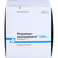 Piracetam-neuraxpharm 1200 mg, 120 st, neuraxpharm Arzneimittel GmbH