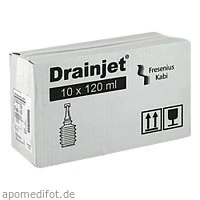 Freka Drainjet Kochsalzlösung 0.9% ISO, 10x120 Milliliter, Fresenius Kabi Deutschland GmbH