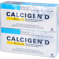 Calcigen D Citro 600mg/400 I.E. Kautabletten, 120 Stk., Cooper Consumer Health Deutschland GmbH