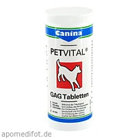 PETVITAL GAG TABLETTEN, 180 Stück, Canina Pharma GmbH