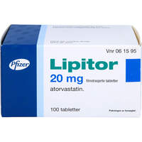 Lipitor 20 mg Filmtabletten, 100 st, Docpharm GmbH