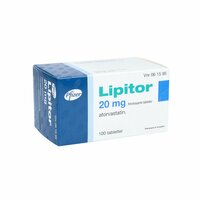 Lipitor 20 mg Filmtabletten, 100 st, Docpharm GmbH
