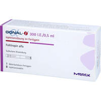 Gonal-f 300I.E./0.5ml (22 Mikrogramm/0.5ml)Fer.Pen, 1 st, Merck Healthcare Germany GmbH
