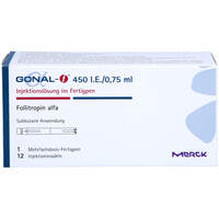 Gonal-f450I.E./0.75ml(33 Mikrogramm/0.75ml)Fer.Pen, 1 st, Merck Healthcare Germany GmbH