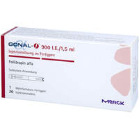 Gonal-f 900I.E./1.5ml(66 Mikrogramm/1.5ml) Fer.Pen, 1 st, Merck Healthcare Germany GmbH