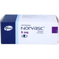 NORVASC 5mg Tabletten B, 100 st, Docpharm GmbH