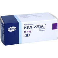 NORVASC 5mg Tabletten B, 100 st, Docpharm GmbH