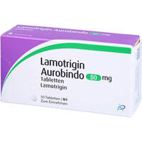 LAMOTRIGIN AUROBINDO 50MG TABLETTEN, 50 Stk., PUREN Pharma GmbH & Co. KG
