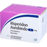 Risperidon Aurobindo 1mg Filmtabletten, 100 st, PUREN Pharma GmbH & Co. KG