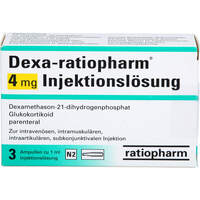 Dexa-Ratiopharm 4mg Injektionsl&ouml;sung, 3 st, ratiopharm GmbH