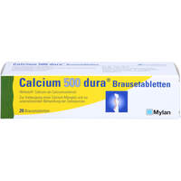 Calcium 500 Dura Brausetabletten, 20 Stk., Cooper Consumer Health Deutschland GmbH