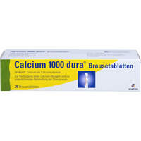 Calcium 1000 Dura Brausetabletten, 20 Stk., Cooper Consumer Health Deutschland GmbH