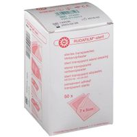 RUDAFILM-steril 7x5cm transparentes Verbandpflast., 50 st, Nobamed Paul Danz AG