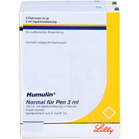 Humulin Normal für Pen Injektionslösung, 10x3 ml, kohlpharma GmbH