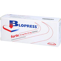 Blopress forte 32mg plus 25mg Tabl., 98 st, kohlpharma GmbH