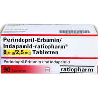Perindopril-Erbumin/Indapamid-ratio.8mg/2.5mg Tbl., 90 Stk., ratiopharm GmbH