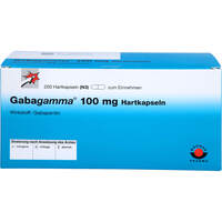 Gabagamma 100mg Hartkapseln, 200 st, Aaa - Pharma GmbH