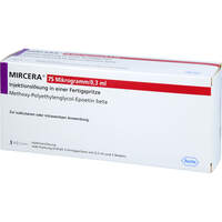 MIRCERA 75mcg 0.3ml Fertigspritze, 3 st, CC Pharma GmbH